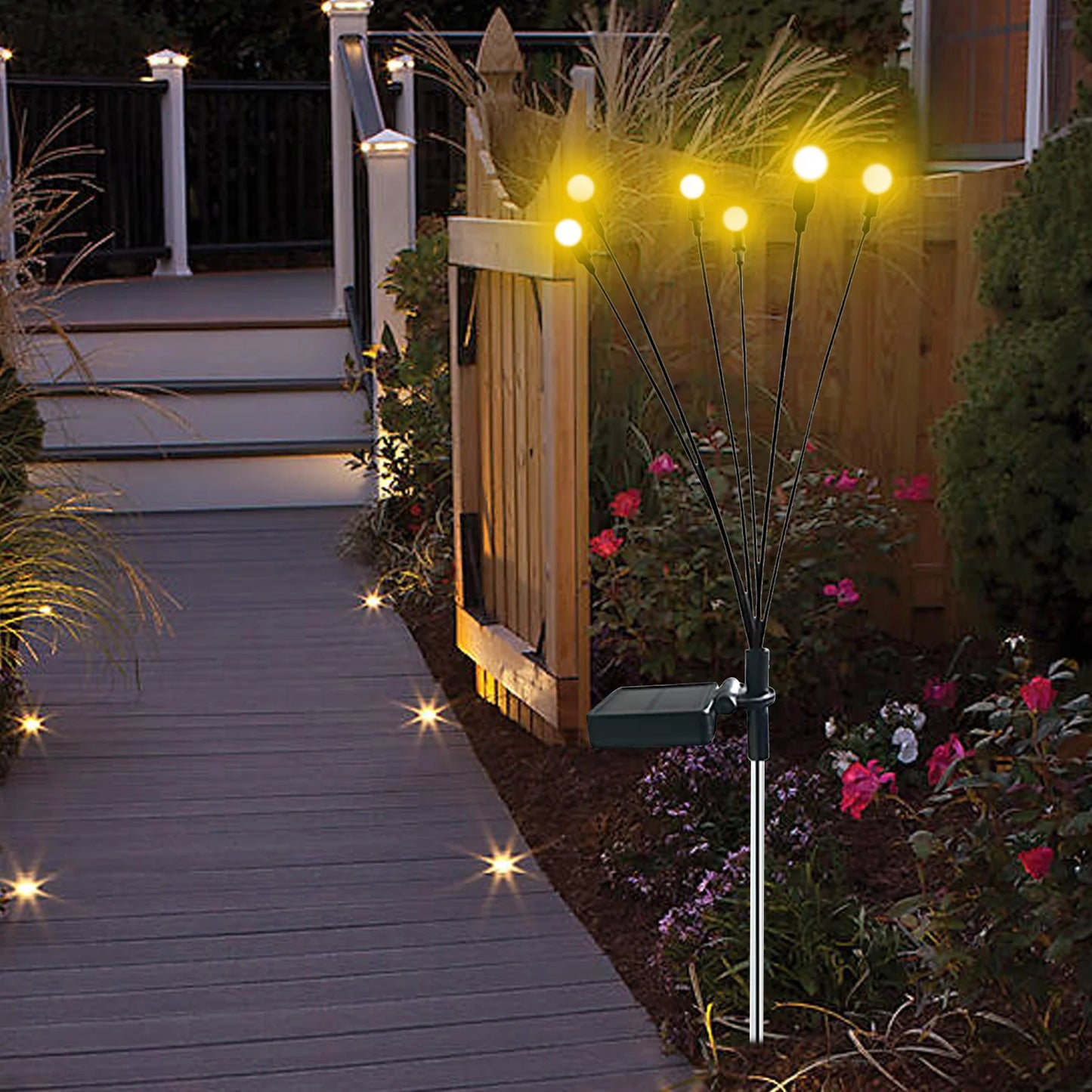 LED Solar Firefly Light