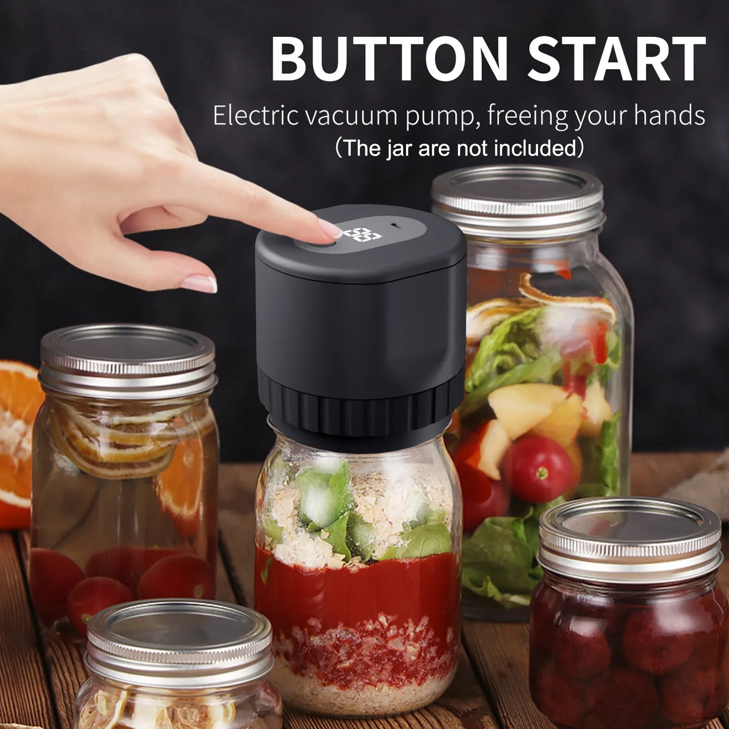 Automatic Mason Jar Sealer Kit