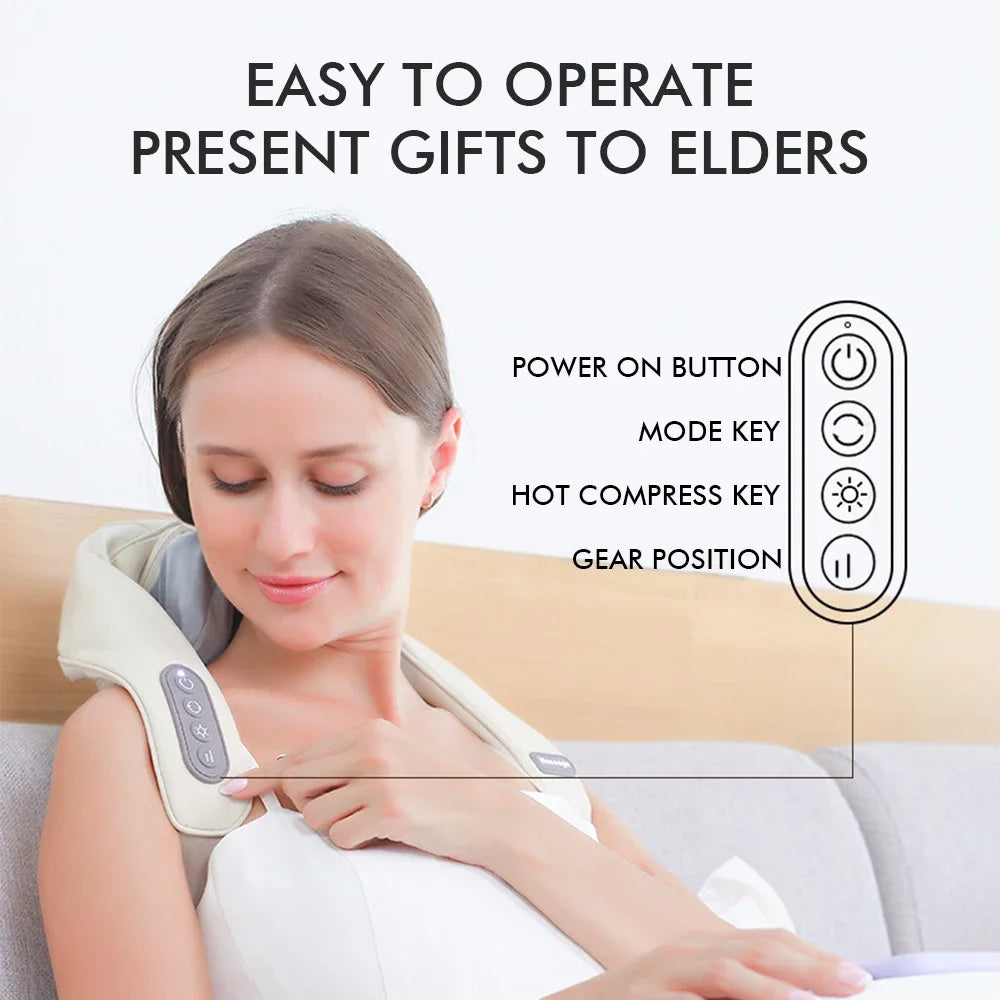 Wireless Neck And Back Massager