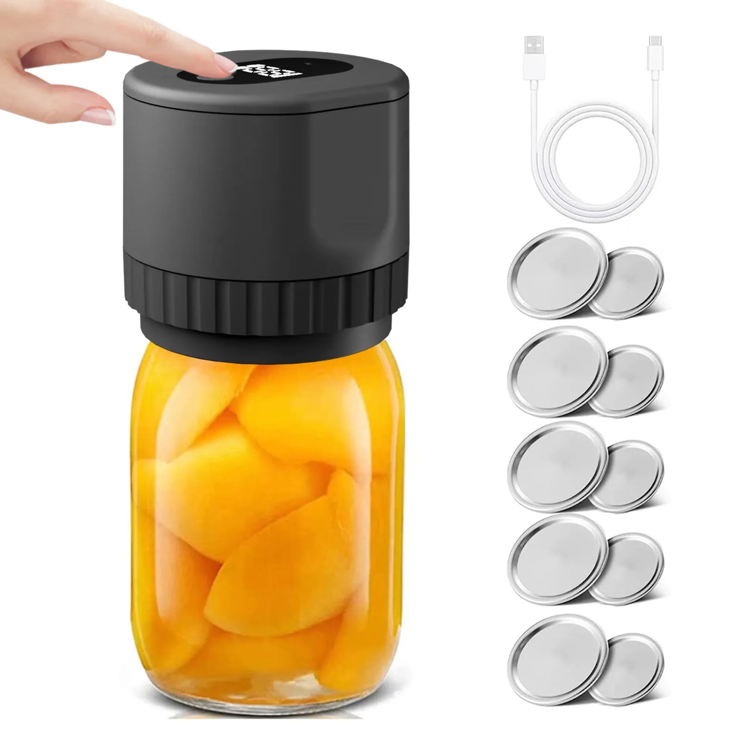 Automatic Mason Jar Sealer Kit