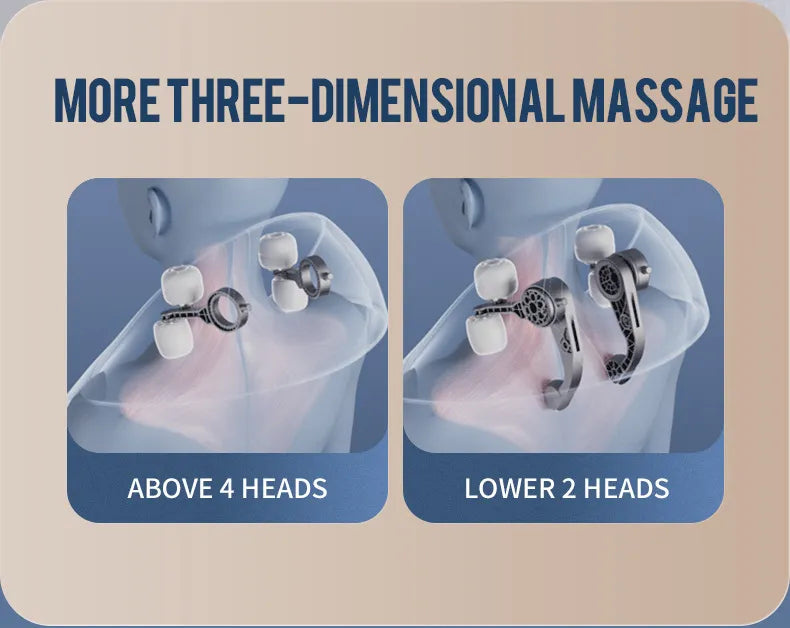 Wireless Neck And Back Massager
