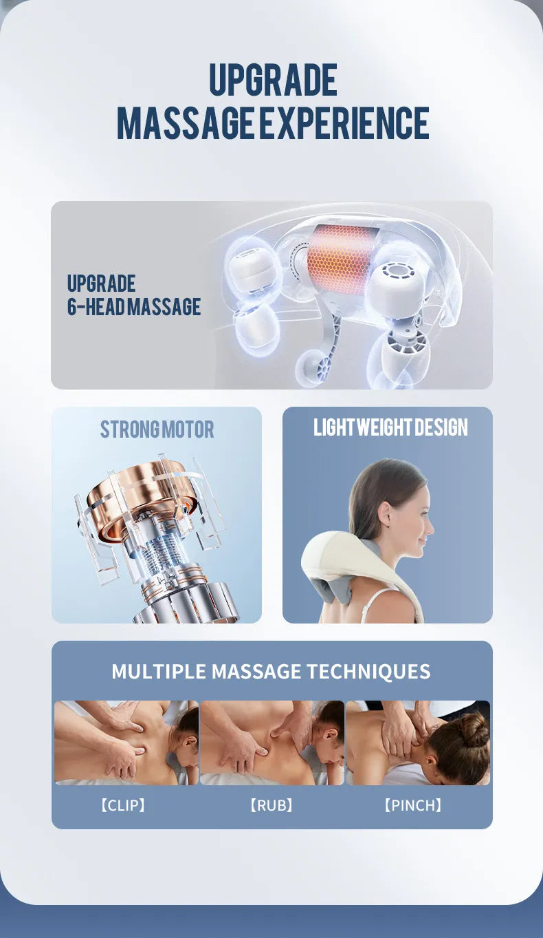 Wireless Neck And Back Massager