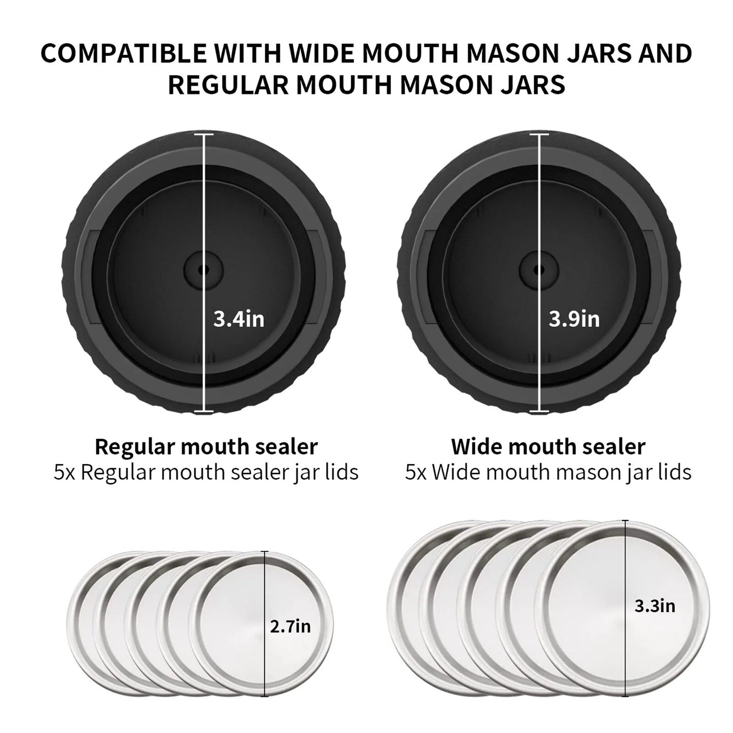 Automatic Mason Jar Sealer Kit