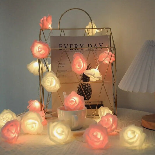 LED Rose String Lights